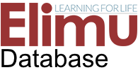 Elimu Database Development